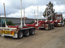 Plunkett B/D Combination Log Jinker Trailer - picture2' - Click to enlarge