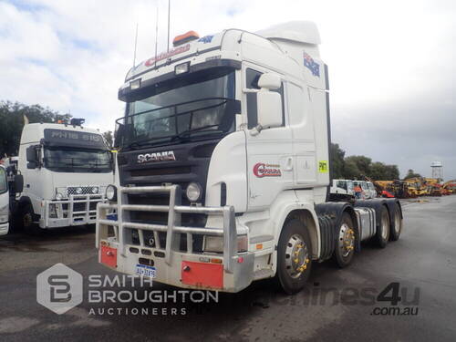 2008 SCANIA R 8X4 130 TONNE RATED PRIME MOVER