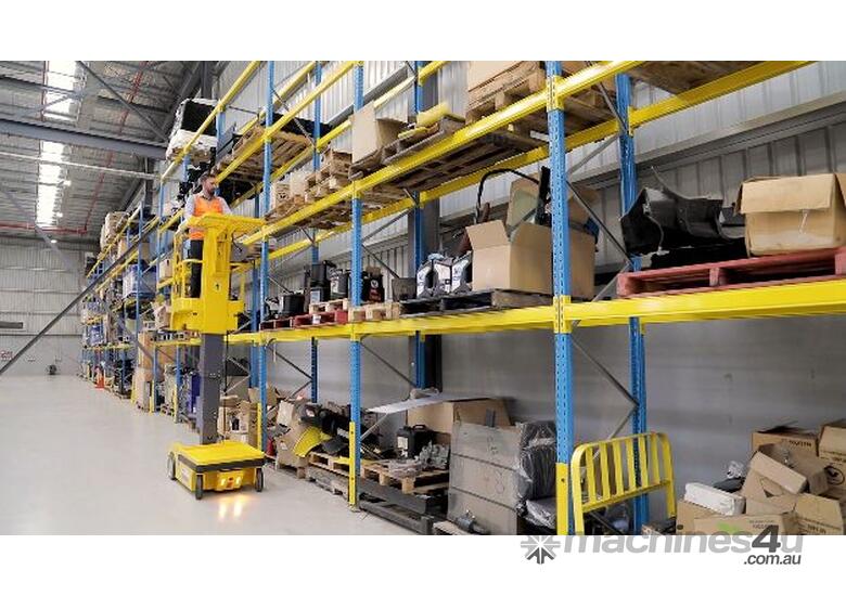 caption Brand New Order Picker Lift