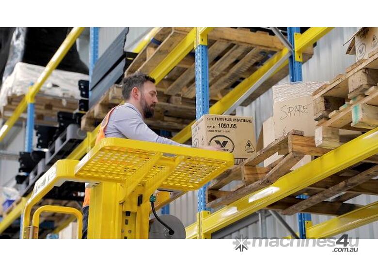 caption Brand New Order Picker Lift