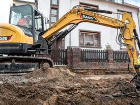 Sany SY50U 5.2 Tonne Excavator - picture1' - Click to enlarge