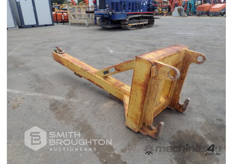 Used 2012 EAST WEST ENGINEERING JIB ATTACHMENT TO SUIT LOADER Wheel