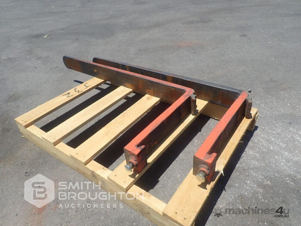 Used 2 X FORKLIFT TYNES Forklift Tines in , - Listed on Machines4u