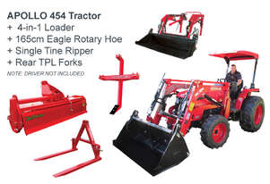 APOLLO 45hp Horticultural Tractor Package