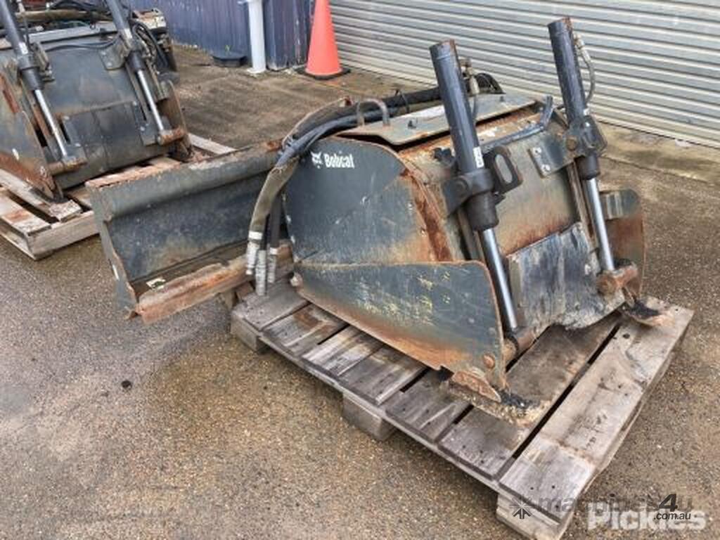 Used 2014 Bobcat 24PLA Planer Attachment to Suit Skid Steer Loader S n ...