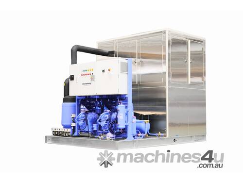 Plate ice machine