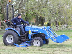 26HP Hydrostatic Tractor With Mid Mount Mower Deck Solis 26HST  - picture0' - Click to enlarge