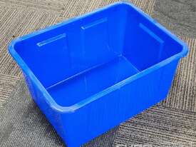 Unused 60lt Blue Tubs (5 of) - picture0' - Click to enlarge