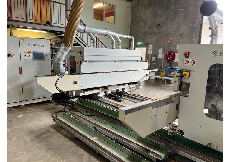 Used 2017 Stirling Machinery Double End Tenoner Double End Tenoner in