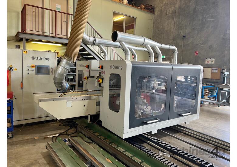 Used 2017 Stirling Machinery Double End Tenoner Double End Tenoner in