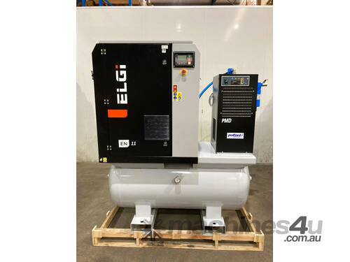 Rotary Screw Compressor Package: ELGi EN11CTD with VFD - 7 bar(g) | 11 kW | 31.5-62.5 cfm