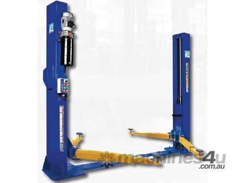 Powerrex 4-Ton 3-Phase SL2500BP 2-Post Base Type Lift - Premium Quality, 100% Made in Korea