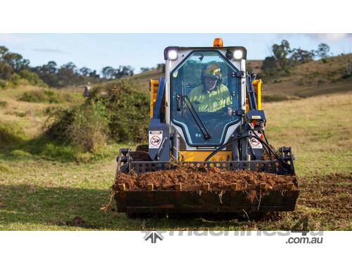 Skid Steer Loader 1.1T - ROPS Cab + Range of Attachments