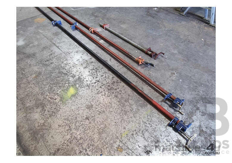 Used Not Specified Unknown Irwin and Others Pipe Clamps 770mm to