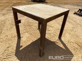 Steel Table - picture0' - Click to enlarge