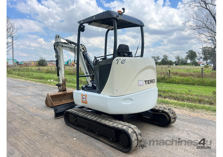 caption Terex TC37 Tracked-Excav Excavator