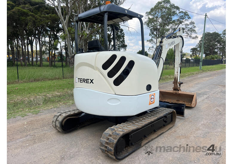 caption Terex TC37 Tracked-Excav Excavator