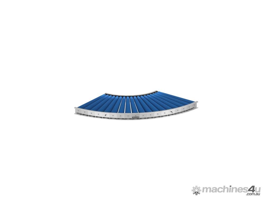 New Interroll Series SH1210 Roller Conveyor Curve Enjoy Your Meal