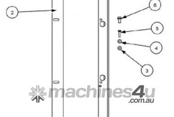 Case IH Rock Stripper Kit (Part # 48119846) Case IH Rock Stripper Kit (Part # 48119846)