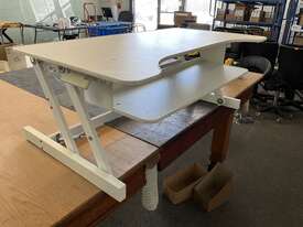 1 x Height Adjustable Desk Station - picture0' - Click to enlarge