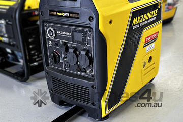 MACFARLANE - 2.8kVA Maxwatt Digital Inverter Electric Start Generator