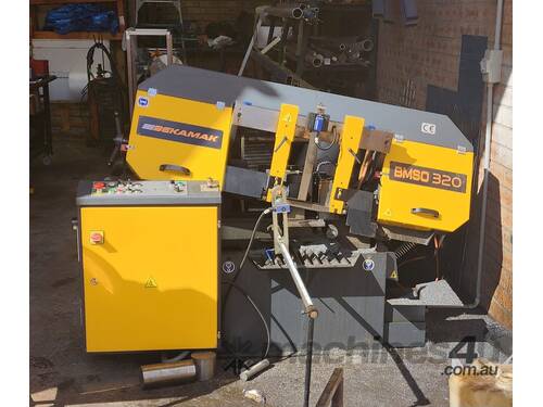 USED BMSO-320 - Automatic Roller Feed Metal Cutting Band Saw 