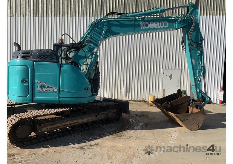 caption Kobelco SK140SRLC-5 Excavator for sale
