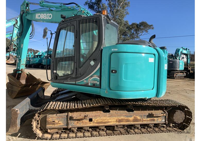 caption Kobelco SK140SRLC-5 Excavator for sale