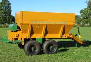 Tuffass 5500 Spreader Efficient Compost, Mulch & Lime Application 40 HP Minimum!