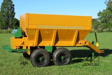 Tuffass 5500 Spreader Efficient Compost, Mulch & Lime Application 40 HP Minimum!