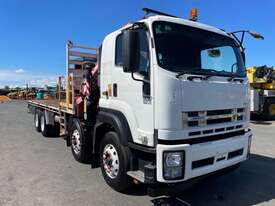 2014 Isuzu FYH2000 Flatbed Crane Truck - picture0' - Click to enlarge