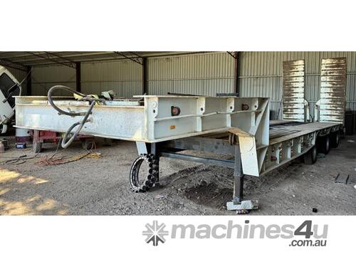 1983 BRENTWOOD 00TRAIL LOW LOADER TRAILER 