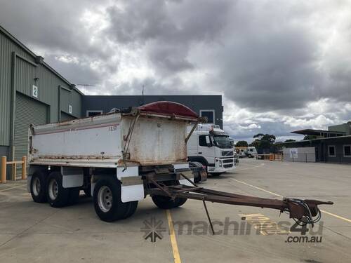 2004 Hercules HEDT-3 Tri Axle Tipping Dog Trailer
