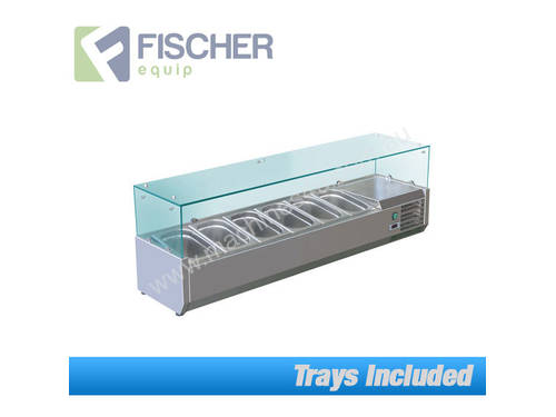 BAIN MARIE, 6 X 1/3 GN TRAYS INCLUDED VRX-1400T