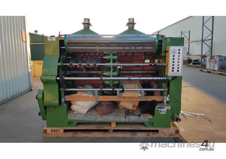caption Holytek Turned Wood Rotary Sander | 16-Head | 400 HP | Precision Sanding for Intricate Woodwork