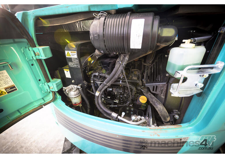 caption KOBELCO SK45SRX-6 EXCAVATOR