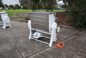Stainless Steel Paddle Mixer - 125L - Farina & Cerletti