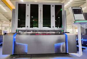 LINIA FIBER LASER | 1.5KW MAX | 4 x 2M |BOCI HEAD | CYPCUT CONTROLLER | SEMI ENCLOSED TABLE