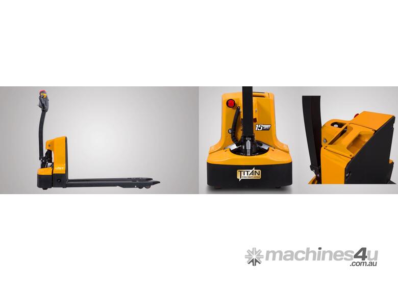 caption ALFABS - NEW Lithium 1.5T Pallet Truck 15LPT - Hire