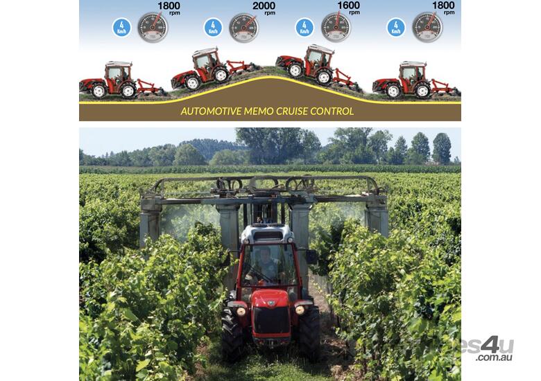 caption TR 7600 Infinity Isodiametric Tractor - 75hp Engine, Hybrid Mechanical