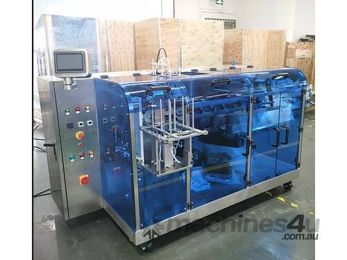 Fully Automatic 5 Station Doy Pack Pouch Opening and Filling Machine