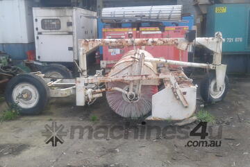 Pacific 34D towed broom , good broom , all works good