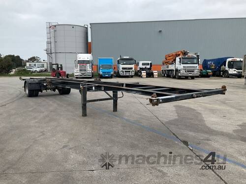 2014 Inair ST1 Single Axle Skel Trailer