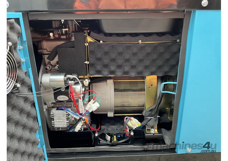 caption Unused 2024 Yamota 7 KVA 3 Phase Diesel Generator