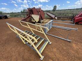 Galvanised Stair Platform - picture1' - Click to enlarge