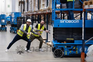 Sinoboom 1012E Electric Scissor Lift - 10m Max Platform Height, 320kg Capacity, Stable & Efficient