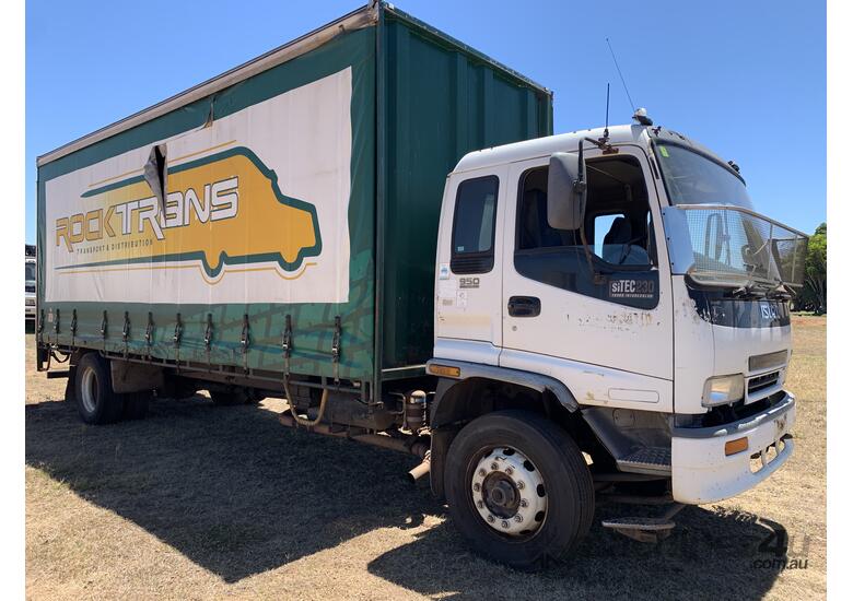 caption 1999 Isuzu FVR 900 4x2 Curtainsider
