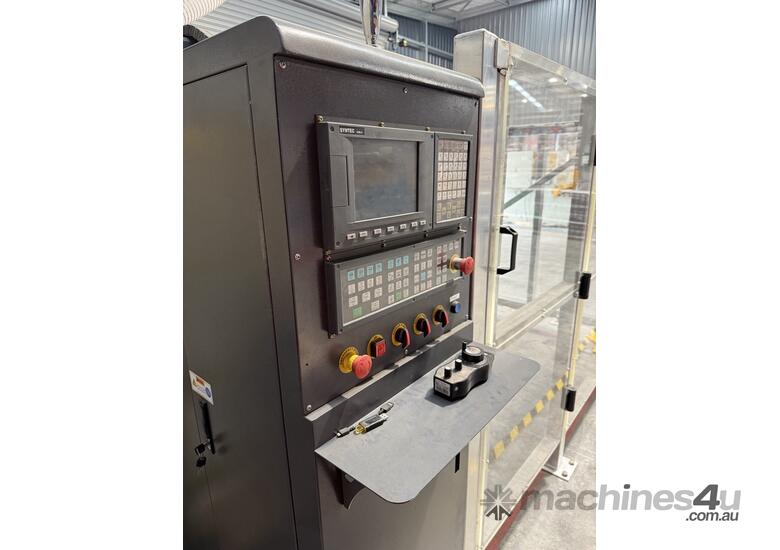 caption Premium 9kw CNC Router for Aluminum, Wood, Plastics, and Composites, Full Setup