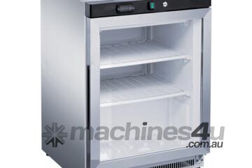 Fed-X Stainless Steel Upright Static Display Freezer XF200SG