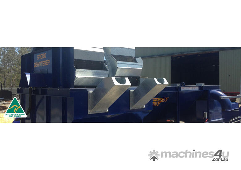 caption Precisionscreen SRD180 Bucket Wheel Dewaterer